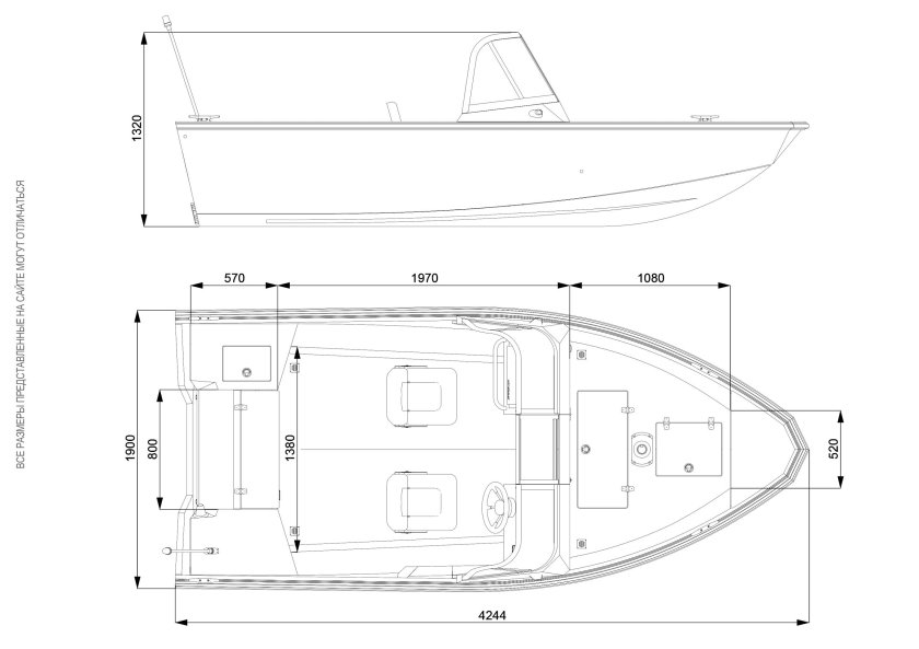 Катер Альбакор 500