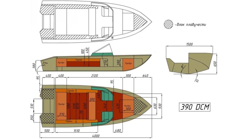 Лодки Wyatboat 390 DCM