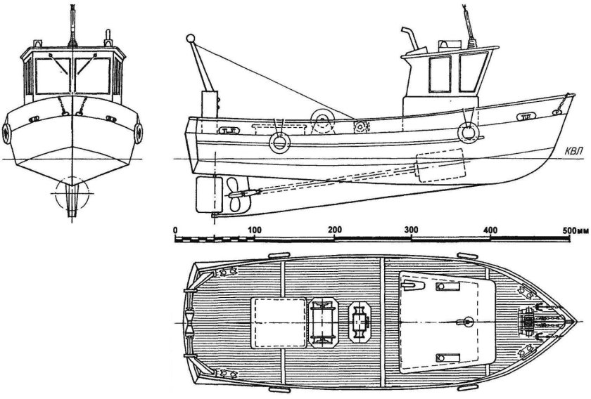 Рыболовный сейнер МРС-80