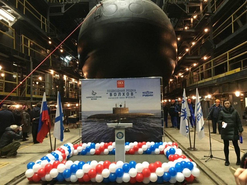 Дизель-электрическая подводная лодка проекта 636.3 «Волхов»