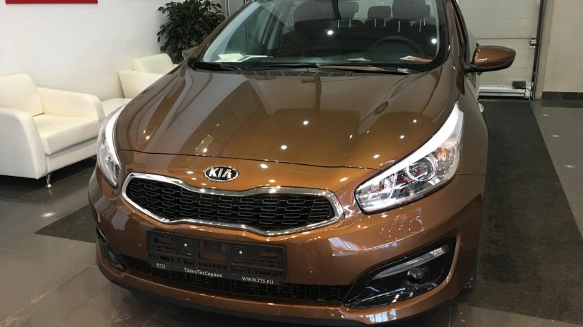 Machined Bronze Kia Ceed