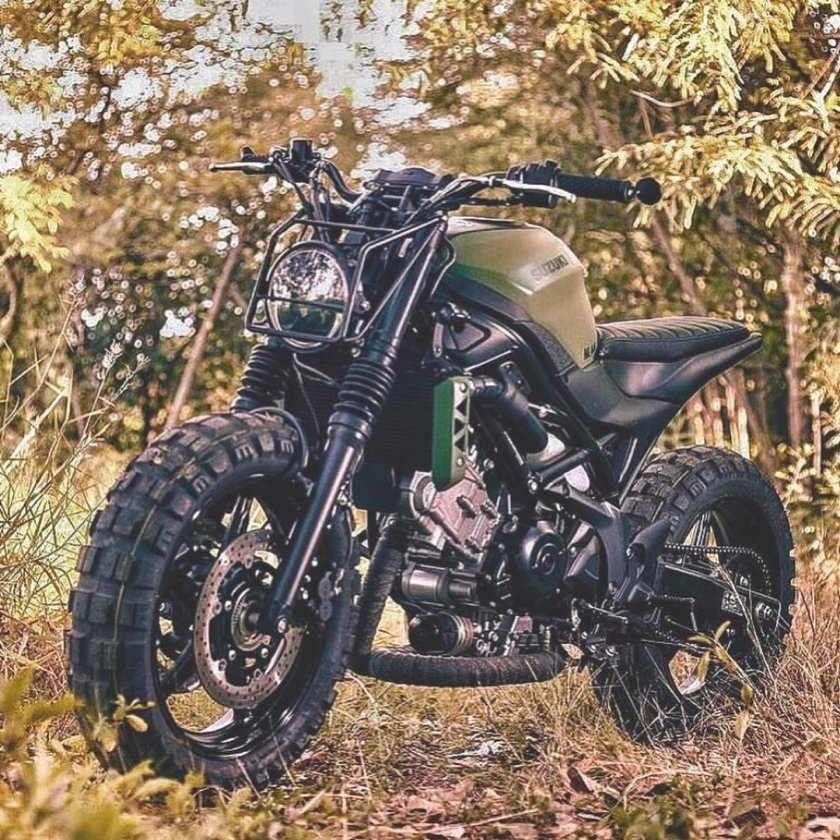 Скремблер мотоцикл