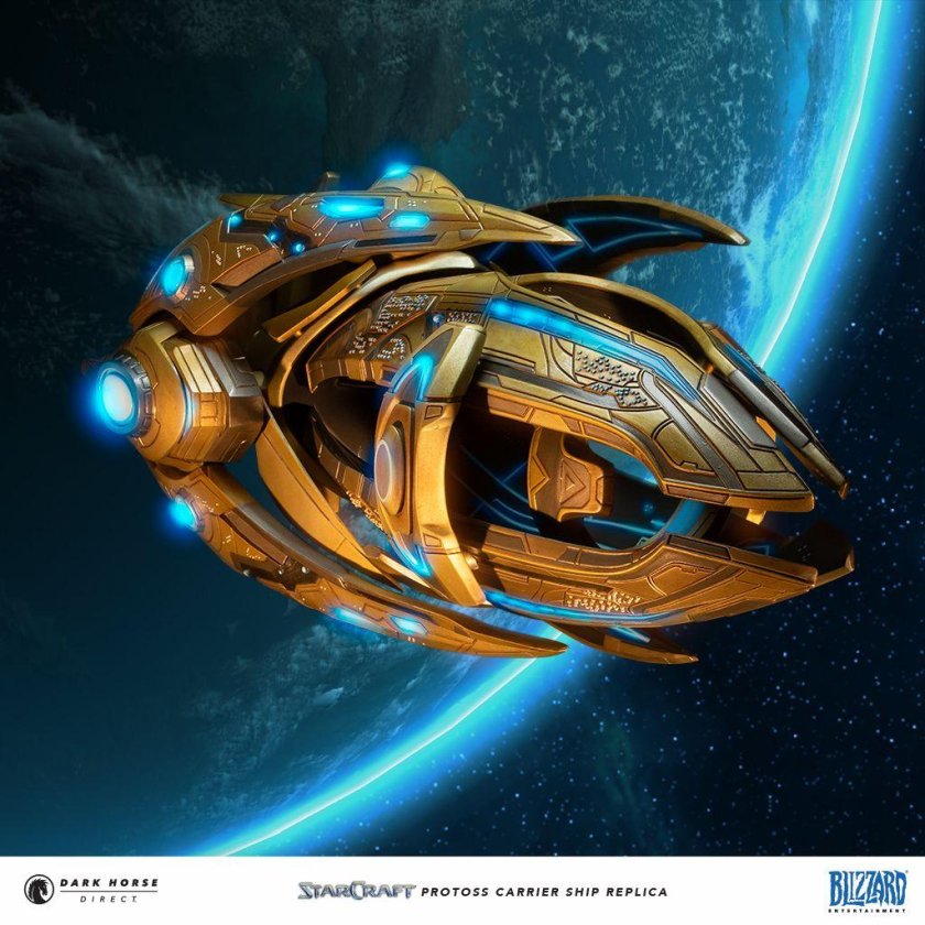 STARCRAFT Protoss Carrier Replica