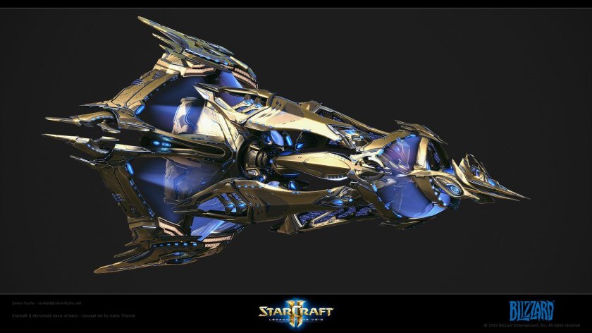 Старкрафт копье Адуна