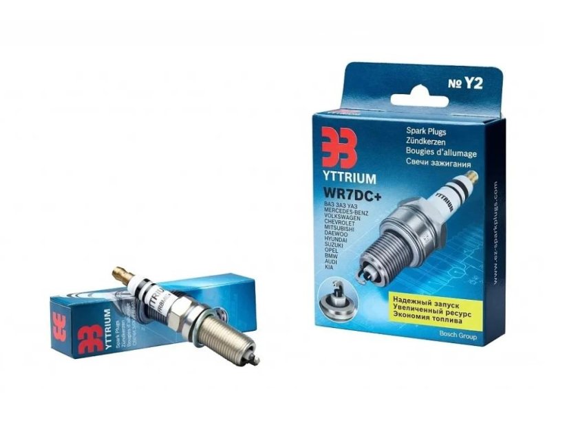 Свечи зажигания yttrium wr7dc+