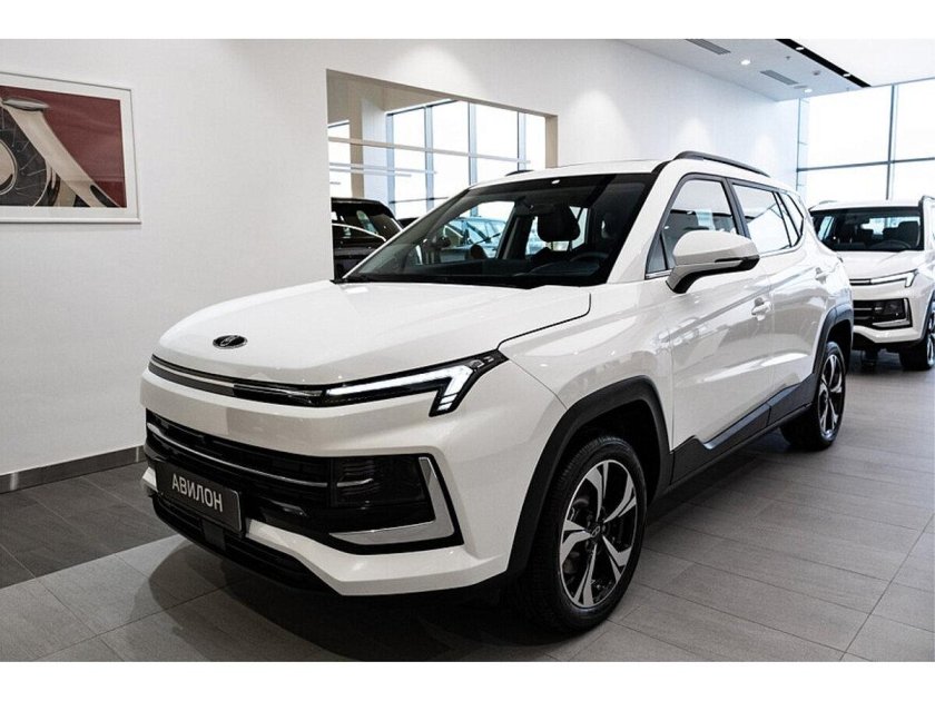 Белый Москвич 3