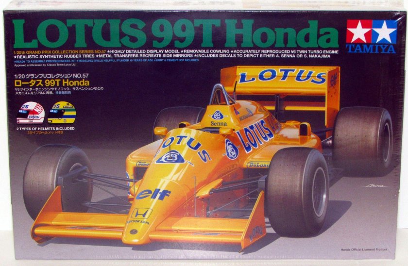 Сборная модель f1 Lotus