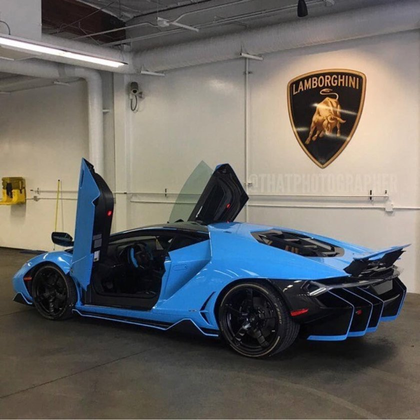 Lamborghini Blu Cepheus