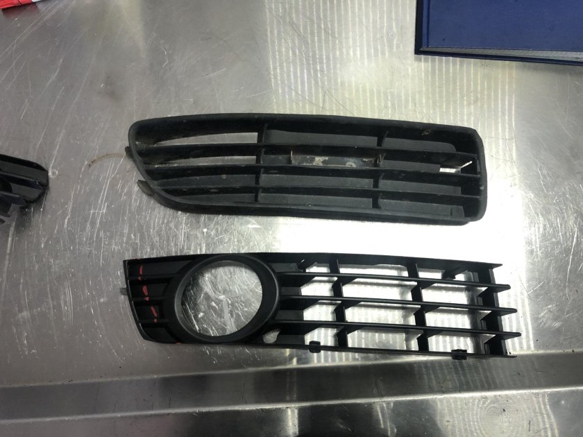 Решетка ПТФ Пассат б6