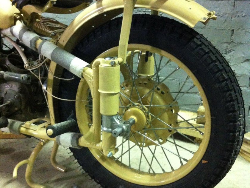 М72 мотоцикл реставрация