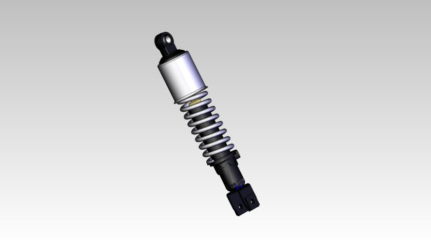 Амортизатор задней подвески мотоцикла Урал-