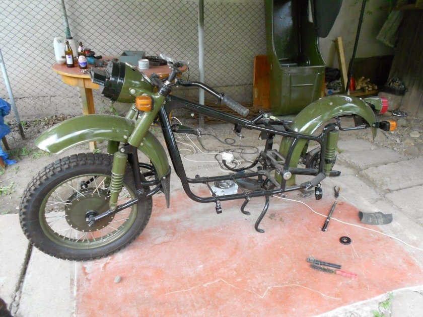 Вилка турист маятниковая на Урал