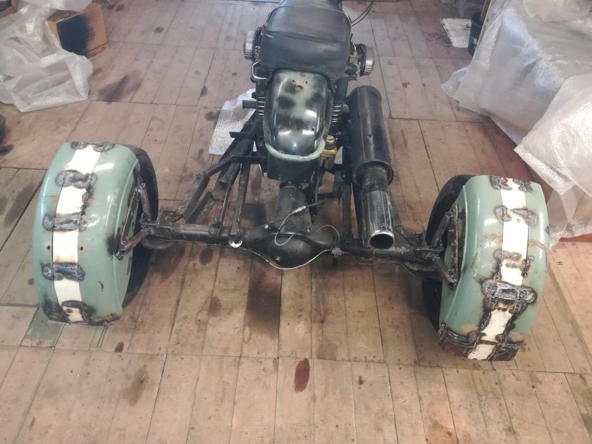 Задний мост мотоцикла Урал