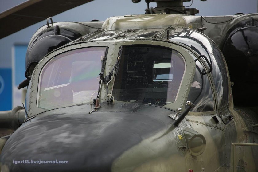 Ка-52 вертолёт кабина