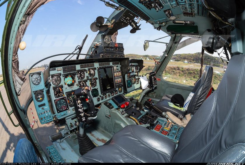 Ка-32 кабина