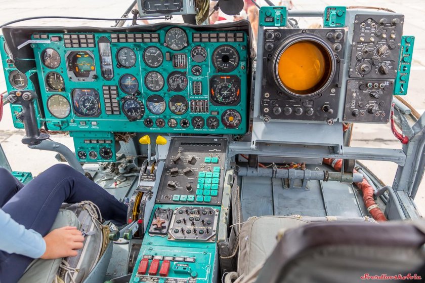 Ка-27 кабина