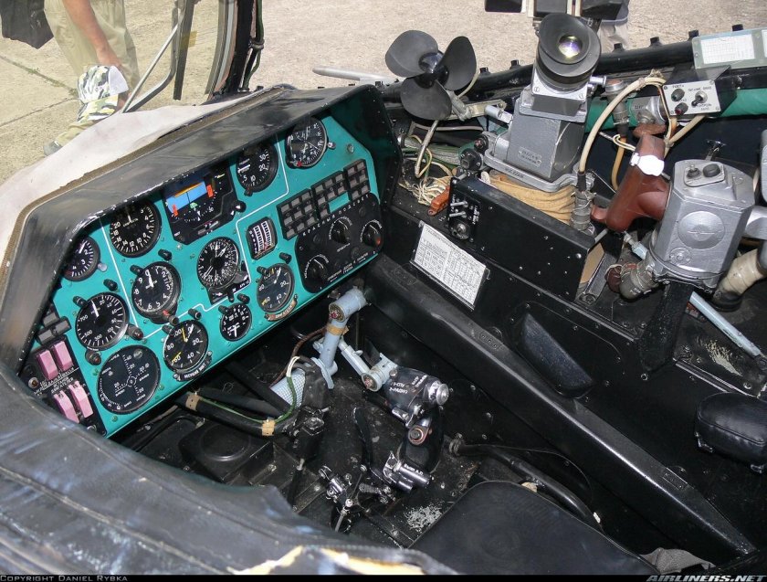 Ми-24 кабина оператора