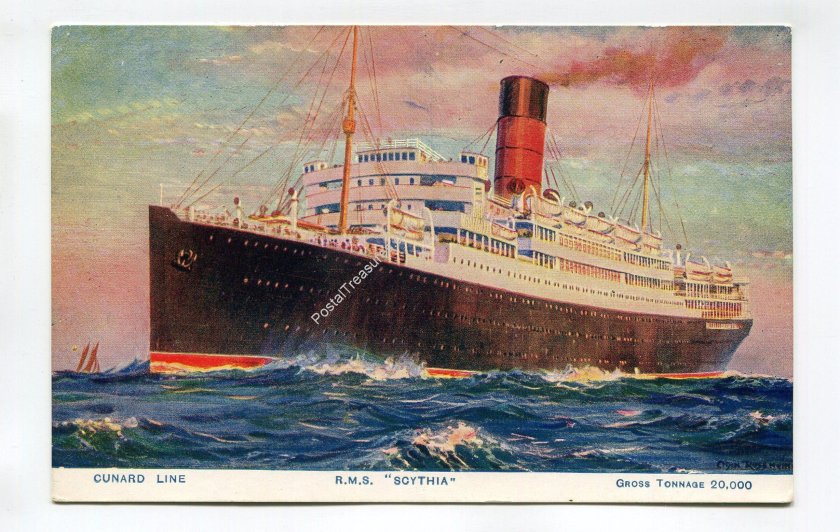 Пароходы Кунард лайн