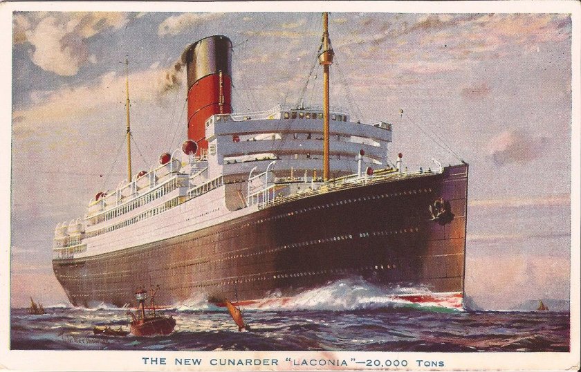 RMS Laconia 1911