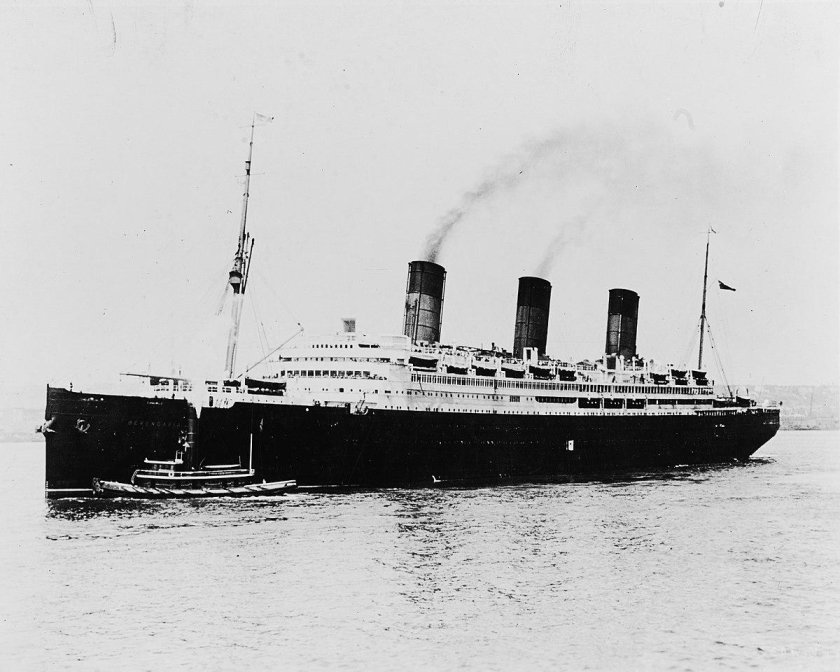 Трансатлантический лайнер Беренгария