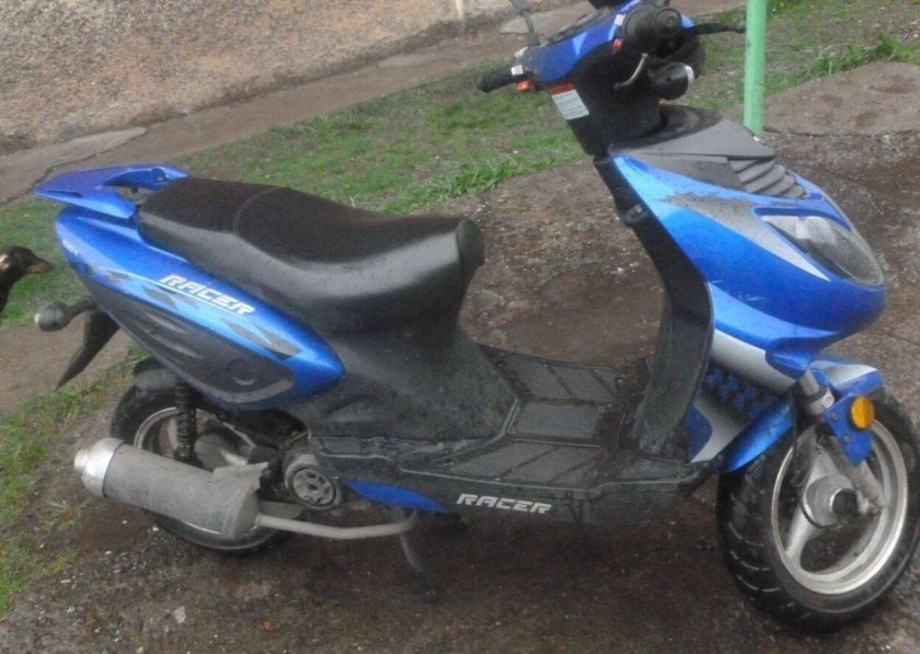 Скутер рейсер 80 кубов