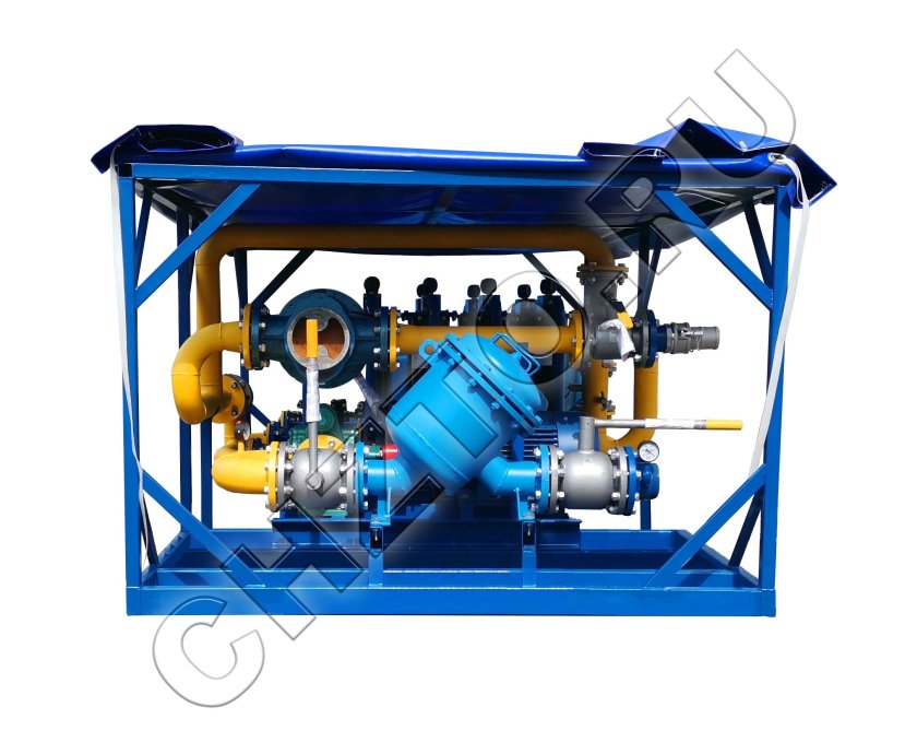 Блочно-модульная насосная метанола