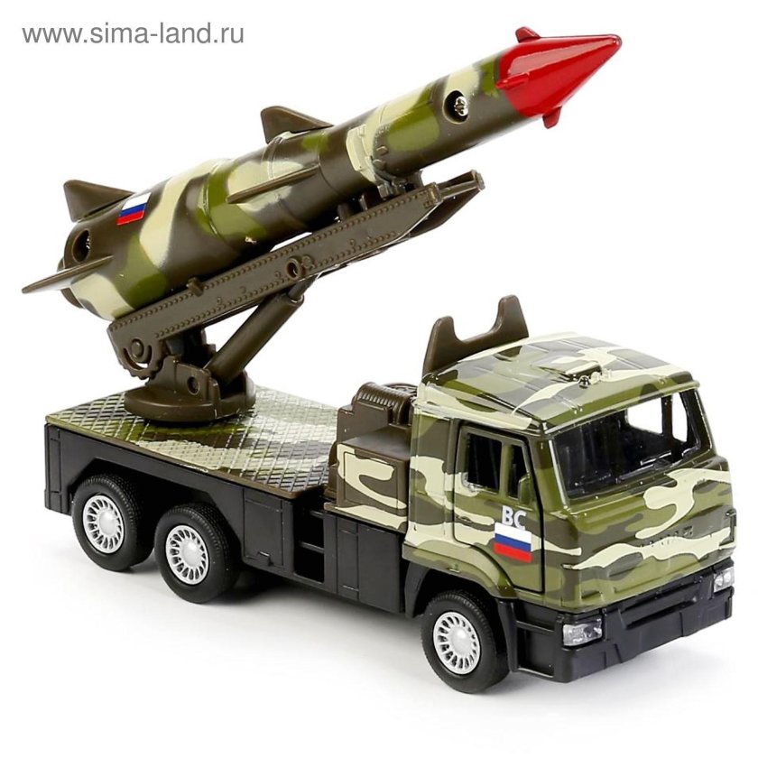 Игрушечная машинка Технопарк РСЗО Тополь SB-16-20-M-WB