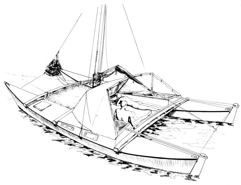 Катамараны Wharram чертежи