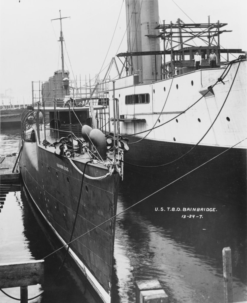 USS Bainbridge DD 1