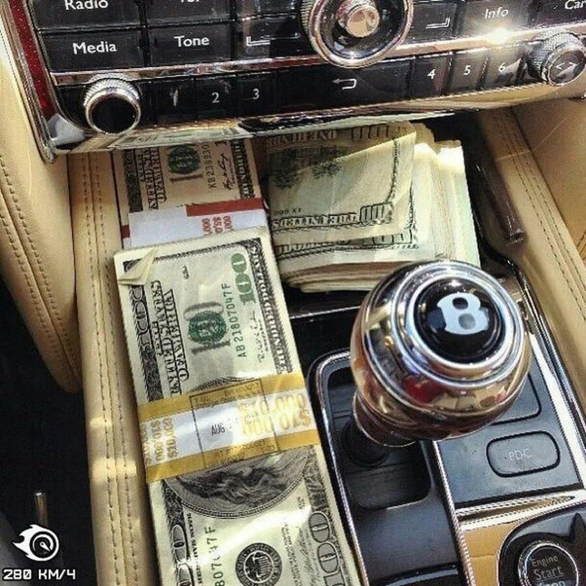 Деньги машина богатство