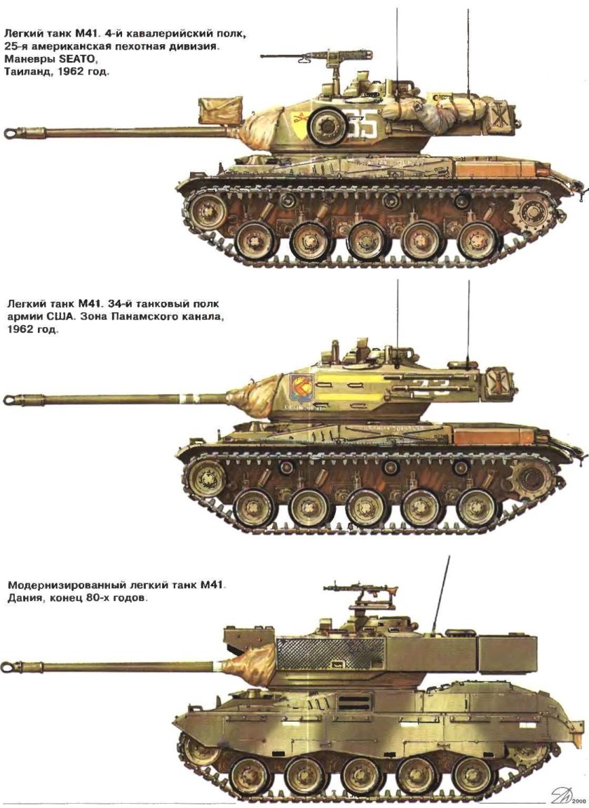 Танк м41 бульдог