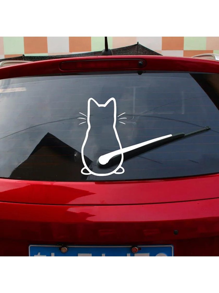 Наклейки на авто на заднее стекло