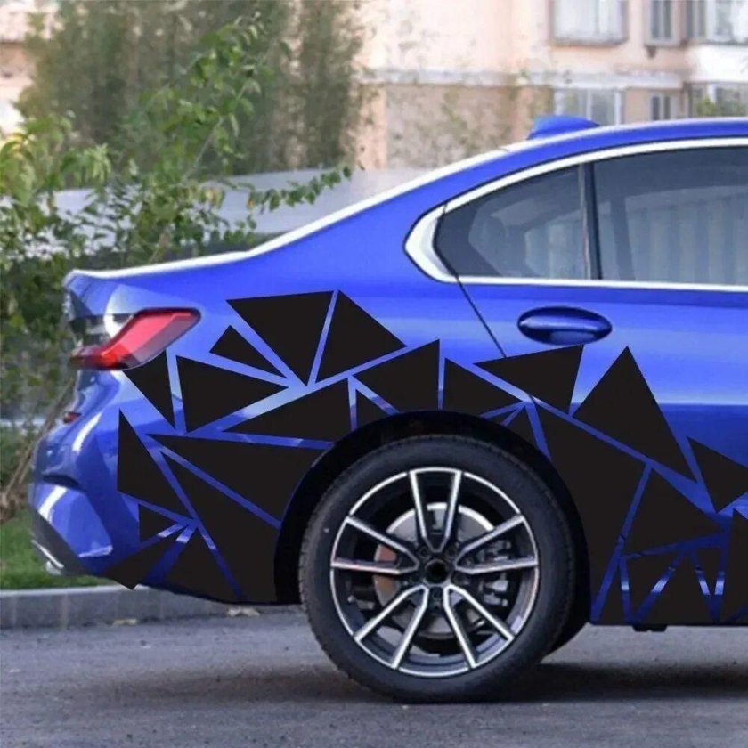 Винил треугольники на авто