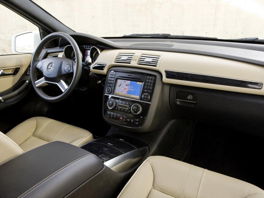 Mercedes Benz r class салон