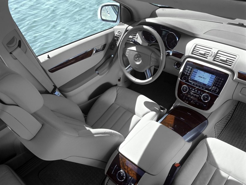Mercedes r class 2007 салон
