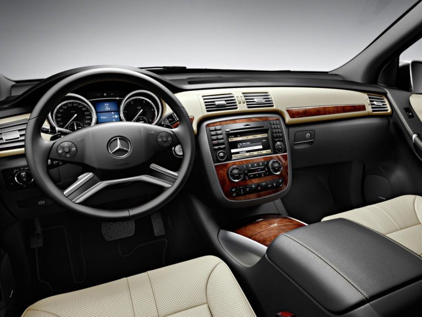 Mercedes-Benz r-class, 2008 салон