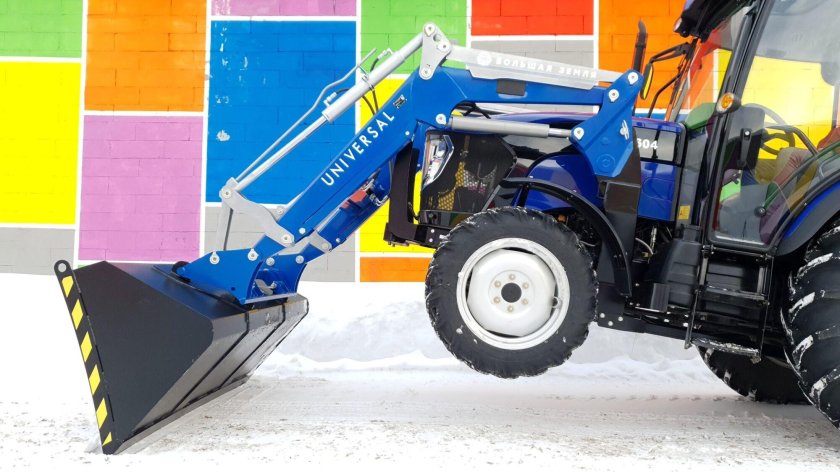 Навесной фронтальный погрузчик «универсал 800 robust»