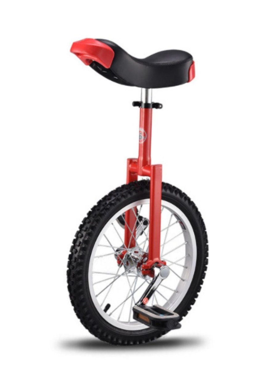 Уницикл mark19 16 красный