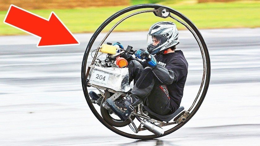 Мотоцикл моноколесо