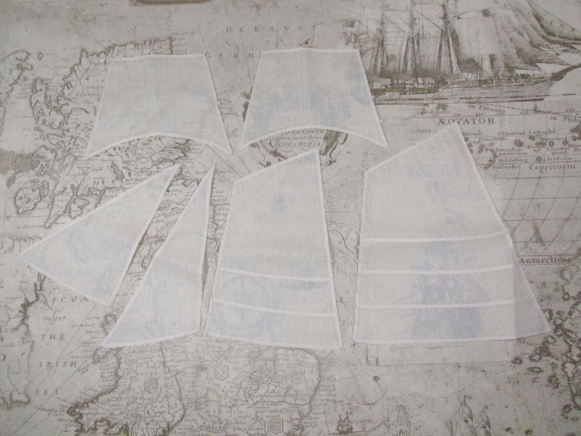 Материалы для пошива парусов