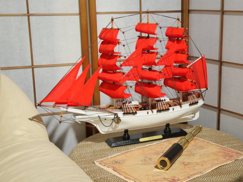 Модель корабля товарищ