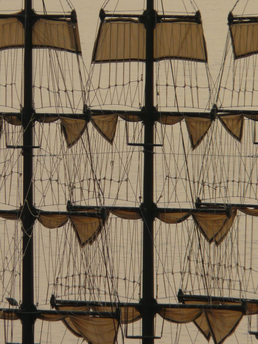 Барк Крузенштерн мачты