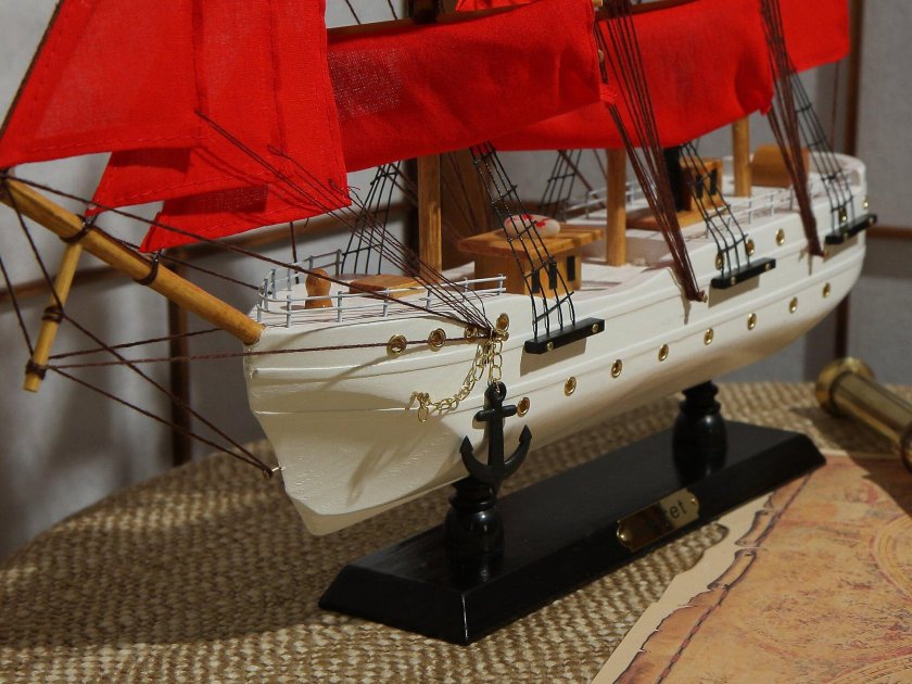Модель корабля