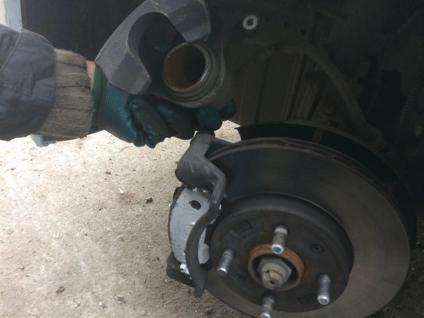 Гольф 2 переборка переднего суппорта