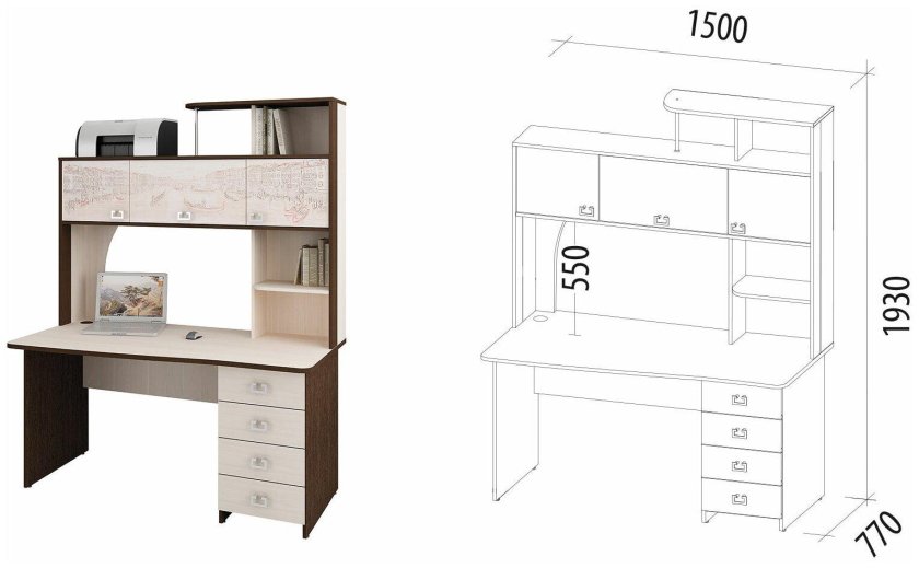Орион 6.10 венге-Кобург