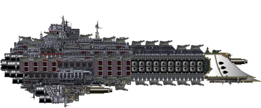 Вархаммер 40000 крейсер класса Император