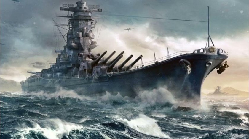 Японский линкор Ямато