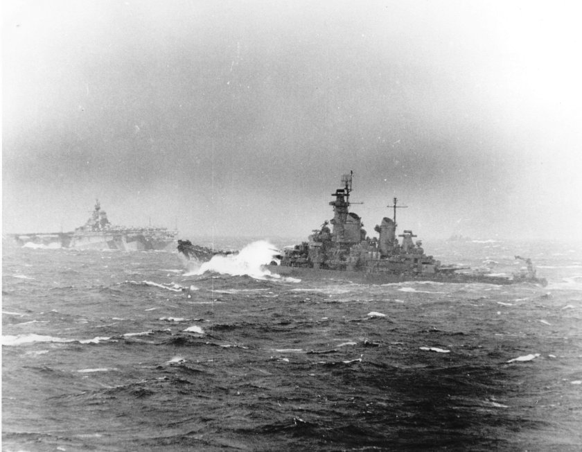 Линкор Нью джерси вторая мировая