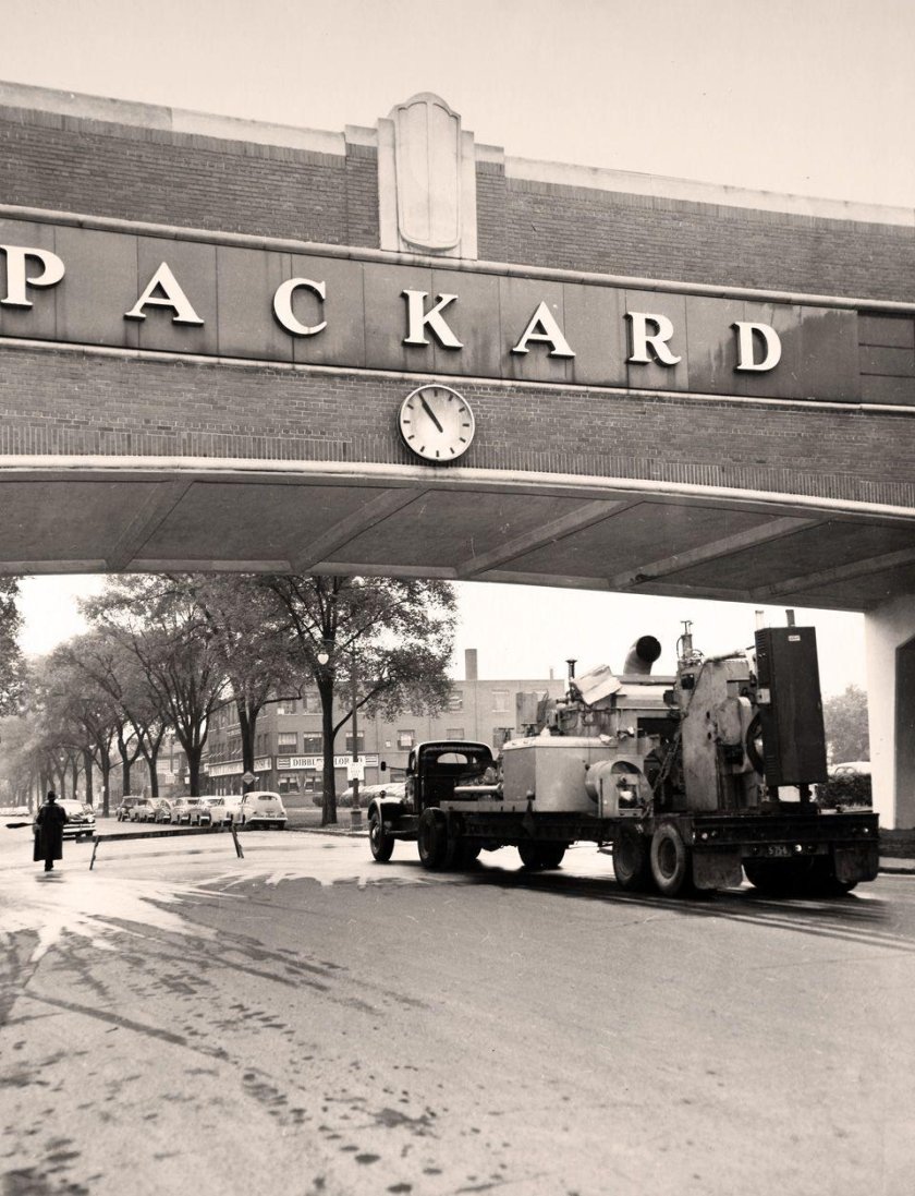 Детройт Мичиган город призрак