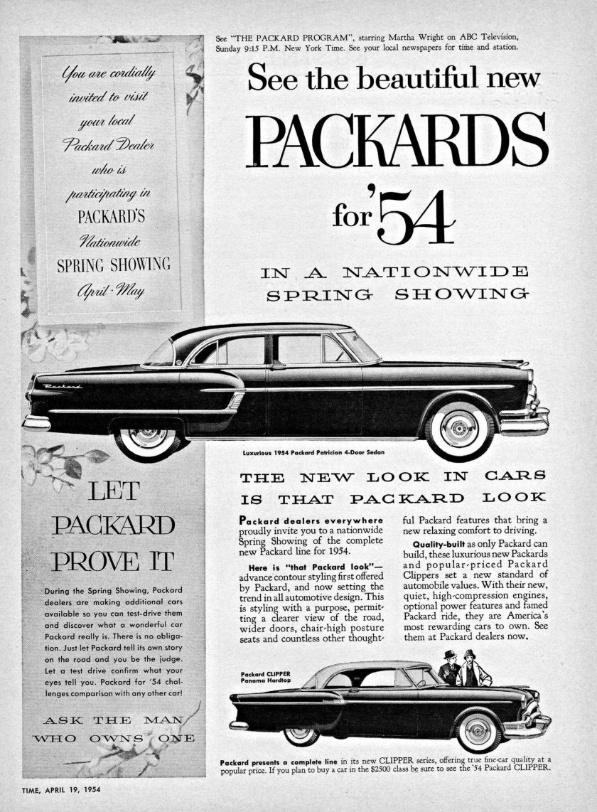 Packard Clipper 1954